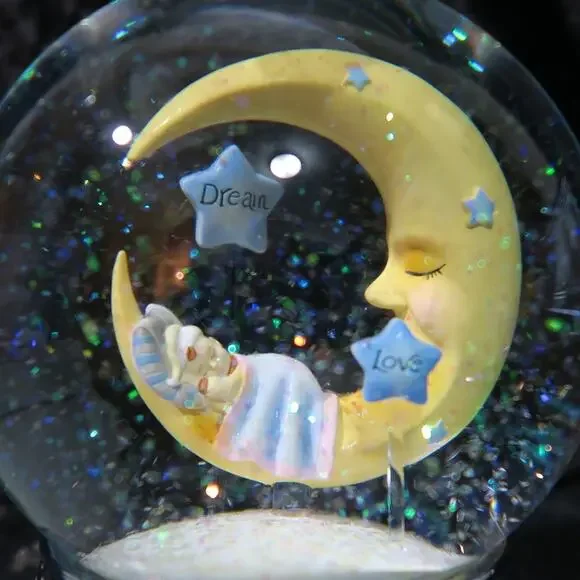 SPINS Lenox Reed Barton Sweet Dream Musical Globe Love Nursery Twinkle Twinkle - Picture 7 of 13